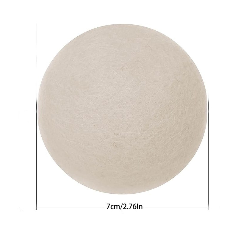 Dryer Balls, Set of 10, Soften Fabrics Naturally, Reusable, Reduce