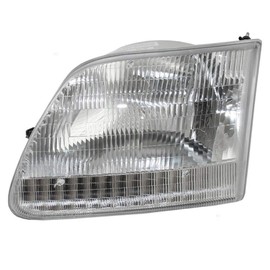 DEPO 1997-2003 F150 Headlight Driver Side Left Hand LH - 3L3Z13008DA FO2502139