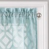 Vue Trellis Clip Corto Cenefa Cortina de Ventana pequeña para