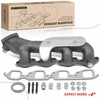 A-Premium Left Exhaust Manifold Kit W/Gaskets, Studs, Nuts, Washers, Springs,