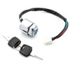 NBVLKH 4 Wire Pin Key Ignition Switch for Go Karts,