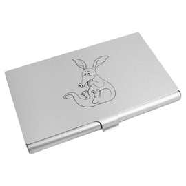 Azeeda 'Happy Aardvark' Business Card Holder/Credit Card Wallet (CH00007317)