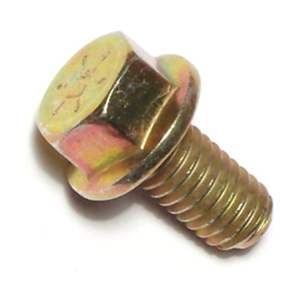 Hard-to-Find Fastener 014973240196 Grade 8 Coarse Hex Flange Bolts, 3/8-16