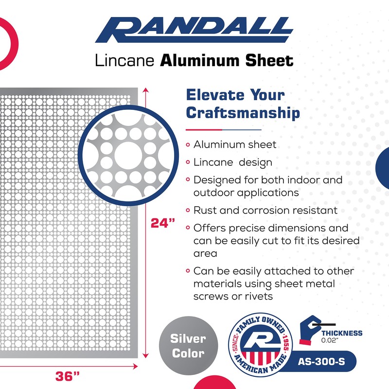 Randall Manufacturing Co., Inc | Perforated Aluminum Sheet | Radiator