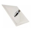 IML Regadera Cuadrada 20cm Acero Inox + Tubo Redondo L