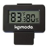 Komodo Advanced Combined Digital Thermometer and Hygrometer,Black