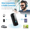 JXTZ Aux Bluetooth 5.3 Adapter for Car, 2 in 1
