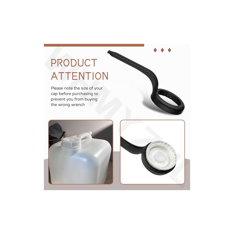 Wrench for 70mm Lids Compatible with Rieke Caps Used On