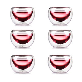 Jusalpha® 11 PC-Glass Filtering Tea Maker Teapot with a Warmer and 6 Tea Cups Set (Version 1, 27 OZ)