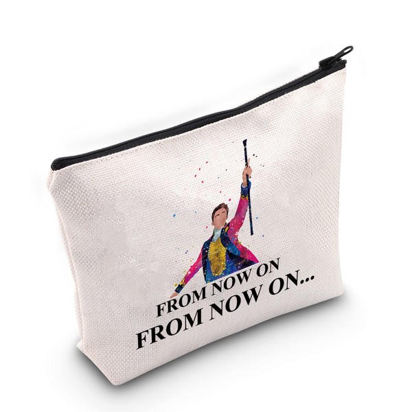 LEVLO Barnum Showman Cosmetic Make Up Bag Gift For Broadway