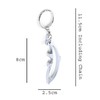 Komonee Dolphin Silver Bottle Opener Key Chain Metal Aquatic Animal