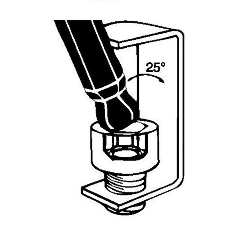Bondhus 16592 Set of 7 Balldriver Stubby L-wrenches, sizes 1.5-6mm