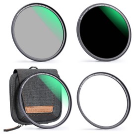 K&F Concept 52mm Magnetic Lens Filter Kit - UV CPL ND1000 Magnetic Adapter Ring Optical Glass Camera Filter Pouch Quick Swap System (Nano-X Series)