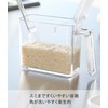 Yamazaki Jitsugyo (Yamazaki) Seasoning Stocker Tower S White 2867