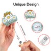 4-Piece ID Card Holder for Nurses, Retractable ID Card Holder