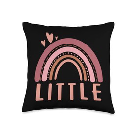 Little Pledge Rush Alumnae Family Reveal Party Fun Big Little Sorority Week Reveal College Sister Recruitment Throw Pillow, 16x16, Multicolor