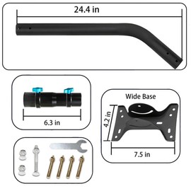 Starlink Gen 3 Mount、Adjustable Starlink Wall Mount、Starlink Gen 3 Pipe Adapter for Satellite SInternet Kit、Starlink Pole Mount、Gen 3 Mount for Starlink，Starlink Roof Ridge Mount Gen 3