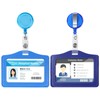 Vicloon JoJo, Pack of 2 ID Card Holder, Extendable Leather,