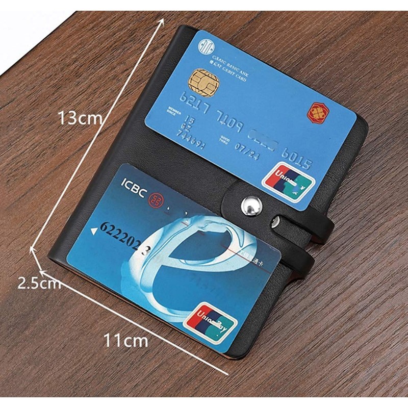 JERLA Card Case, Credit Card Case, Card Holder, Large Capacity,