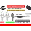 Weight Lifting Belt for Gym Fitness Training Double Strength Neoprene