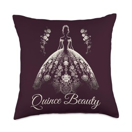 Quinceañera Throw Pillow
