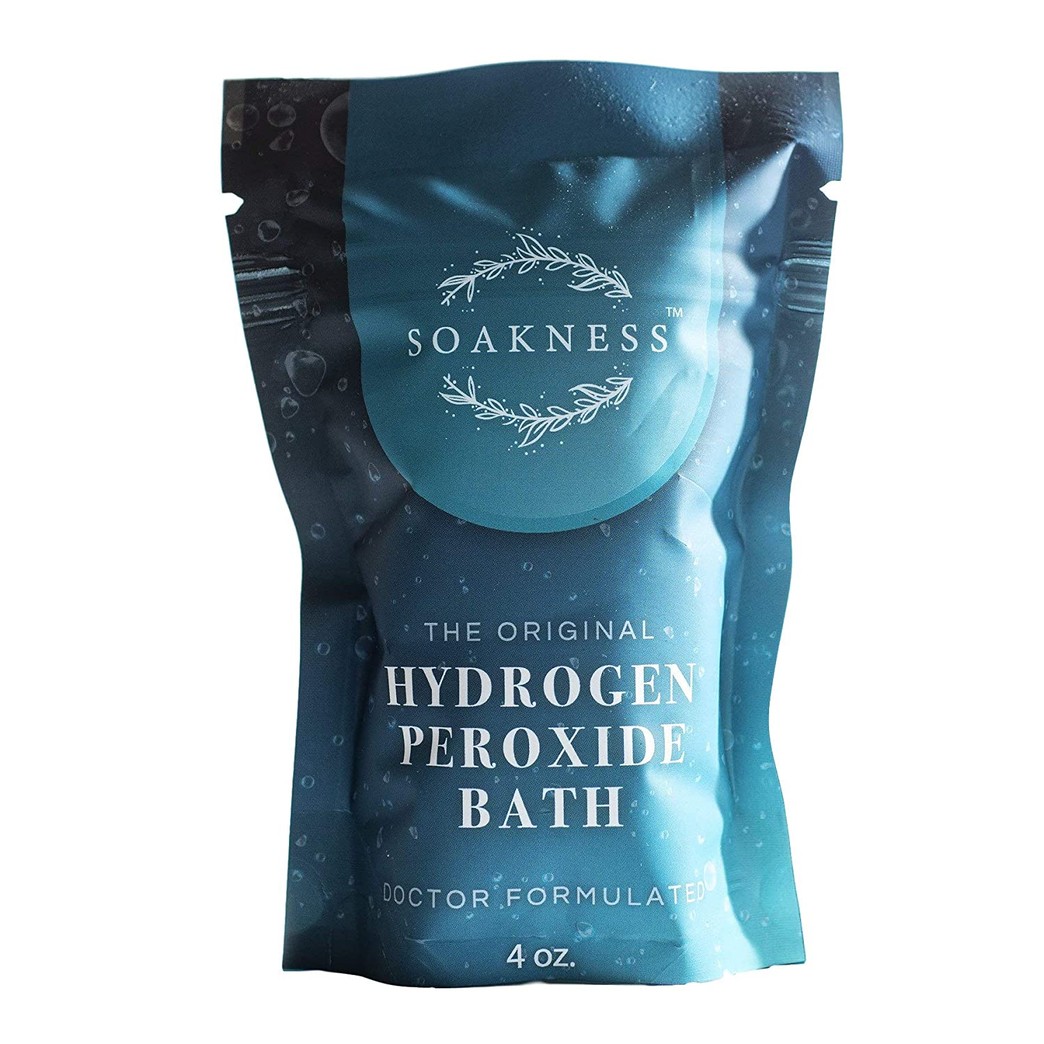 Hydrogen Peroxide Bath Epsom Salt - Dead Sea Salts Clay Eucalyptus Colloidal Oatmeals & Hydrogen Peroxide