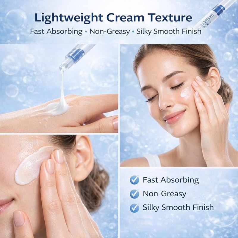 Polypeptide Collagen Elastic Essence Cream, Peptide Anti Wrinkle Essence, Micro-Molecular