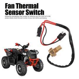 Aramox Fan Thermal Sensor Switch ATV Fan Heat Sensor Switch Replacement for Arctic Cat 500 650 OE: 0413-045 0413-168