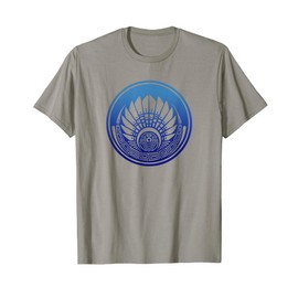 Maya mask, crop circle, Quetzalcoatl, Mexico Indians symbol T-Shirt