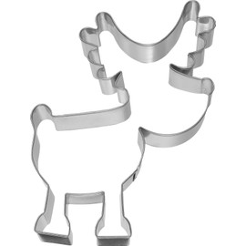 Birkmann Rudolf 1010698810 Cookie Cutter, 13 cm, Plastic, Grey, 5 x 3 x 2 cm