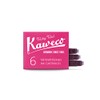 Kaweco Fountain Pen Ink Cartridges Ruby Red Pack of 6