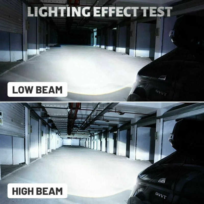 AUIMSOCO Bright LED Headlight Fog Light Bulbs Kit For Dodge