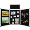 jxgzyy Trade Show Presentation Board 3+1 Panel Trifold Poster Board