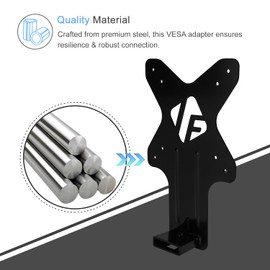 IFCASE Quick Attach VESA Adapter for HP Monitors 27er, 27es, 27ea, 25er, 25es, 24ea, 24es, 23er, 23es, 22er, 22es, 22f, 23f, 24f, 25f, 27f, 27fw (Black)