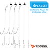 Rodeel 4 PCS Sea Fishing Rigs Pulley Rig Double &