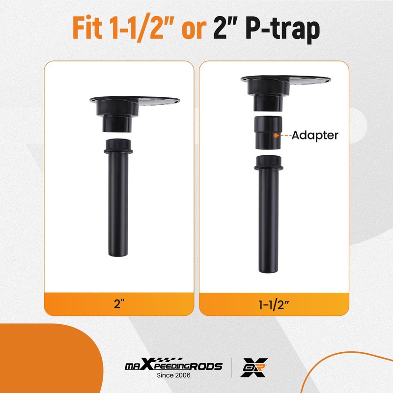 maXpeedingrods Upgrade Freestanding Tub Drain Rough-in Kit, Freestanding Tub Drain