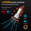 SHENKENUO For Polaris Ranger 400 500 570 White 881 LED