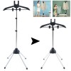 TBvechi Garment Hanger Drying Rack/Handheld Clothes Steamer Holder Fabric Steam