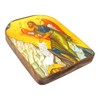 Icono de madera de San Juan Bautista, hecho a mano,