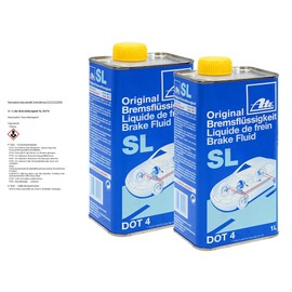 ATE Original SL DOT 4 Brake Fluid, 1 Liter Can (705802)