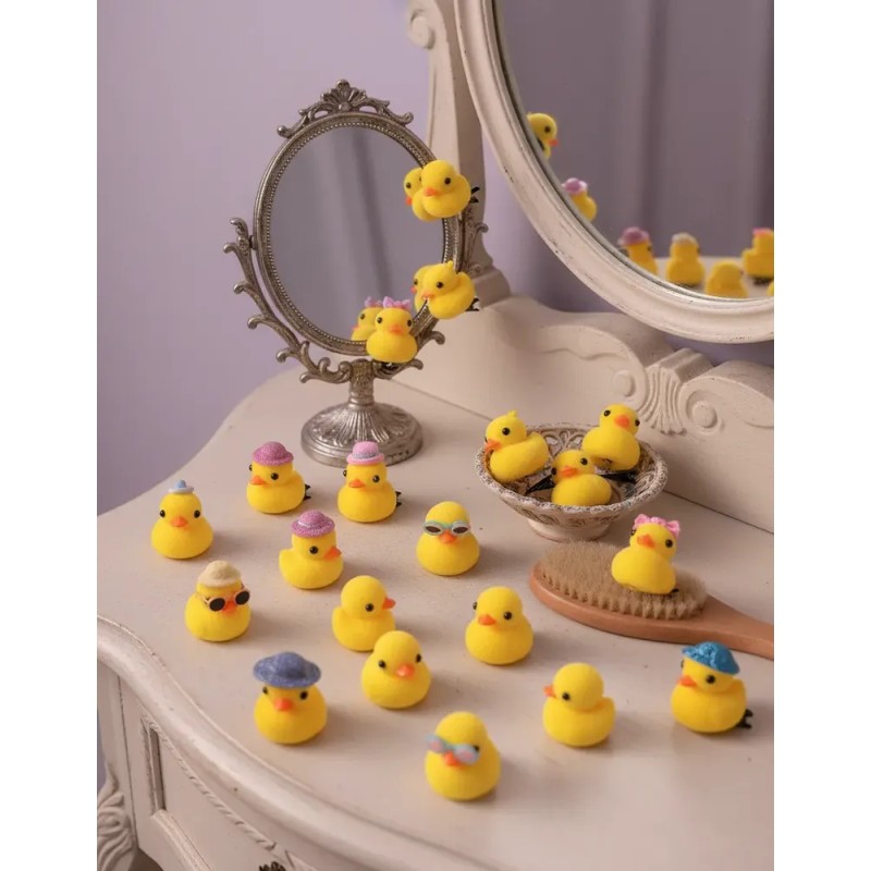 100 Pzas Patito Pollito Pasador Pinza Para Cabello Horquilla
