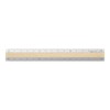 Midori Aluminium + Wood Ruler 15cm Light Brown (42257006)