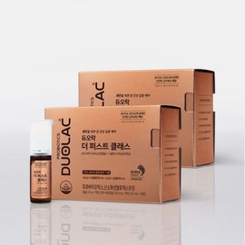 Launching Duolac The First Class (10-day supply) 2 units / 100 billion injection lactic acid bacteria probiotic dual formulation / 런칭 듀오락 더 퍼스트 클래스(10일분) 2개 / 1000억 투입 유산균 프로바이오틱스 이중제형