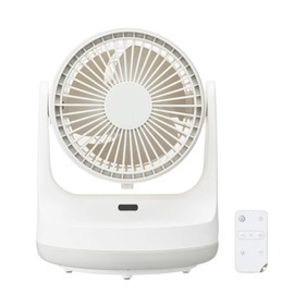 Doshisha CIRKILATOR Circulator, 5.5 inches (14 cm), Can Be Disassembled and Washed, Pure White