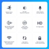 Indoor Smart Security Camera Wifi Baby Monitor Wireless Dog Pet