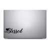 Bargain Max Decals Blessed Heart Decal Notebook Car Laptop 5.5"