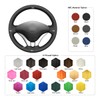 MEWANT Steering Wheel Cover for Mitsubishi L200 2006-2015 Hand Sewing