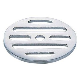Kakudai 0400-112 Drainage Fittings, Round Dish Plate, Outer Diameter 4.4 inches (112 mm) x Thickness 0.09 inches (2.3 mm)