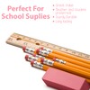 Erasers Bulk, 100 Pink Erasers for School, School Supplies for