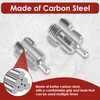 Tzdxfgl 2 Pcs PVC Pipe Thread Kit, Electric Drill Compatible
